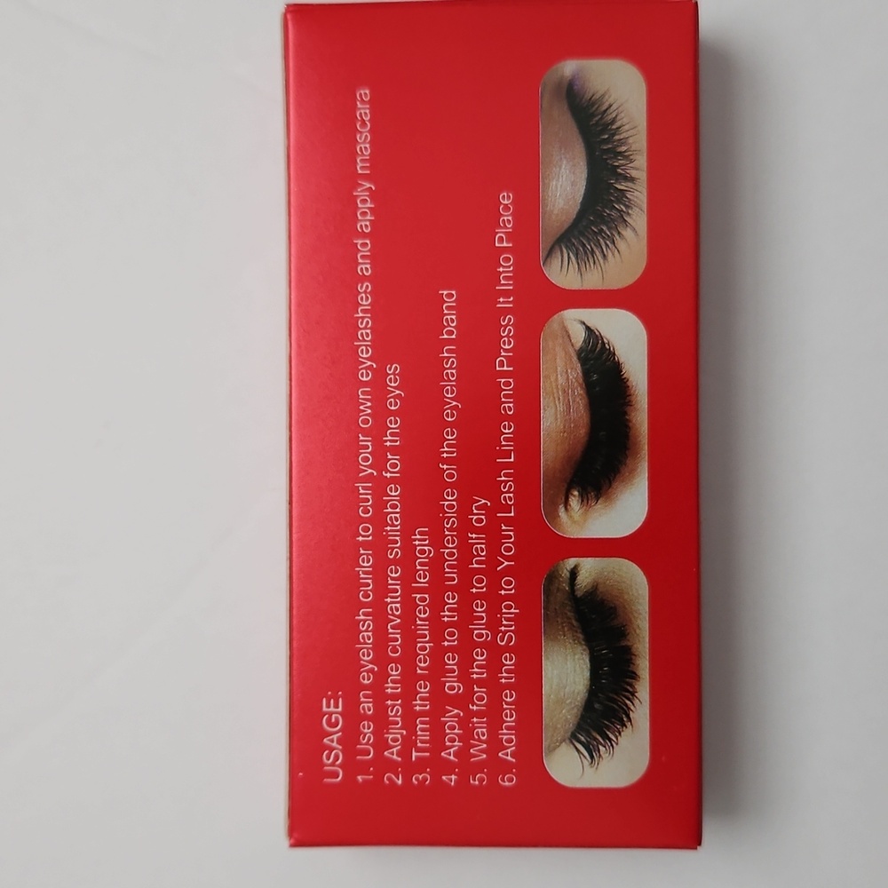 Eyelashes Lot of 4 Unice Ioni Halloween Essentials Black New - Picture 5 of 9